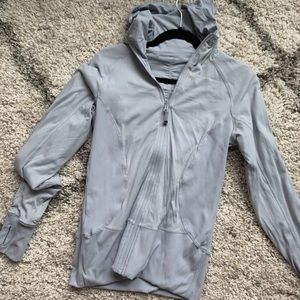 Lululemon reversible hoodie size 8 blue